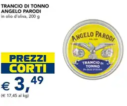 Esselunga Trancio di tonno ANGELO PARODI offerta