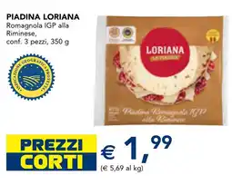 Esselunga Piadina LORIANA offerta