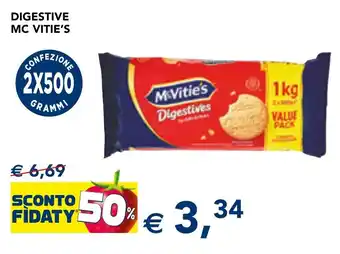 Esselunga Digestive MC VITIE'S offerta