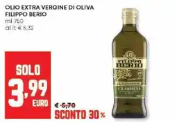 Olio extra vergine di oliva FILIPPO BERIO