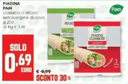 Panorama Piadina PAM offerta