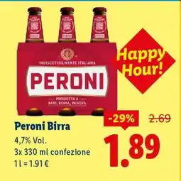 Lidl Peroni Birra offerta