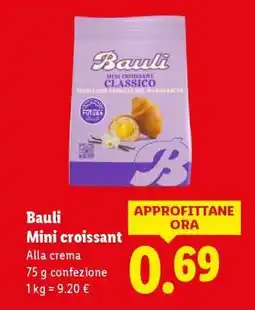 Lidl Bauli Mini croissant offerta
