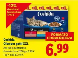 Lidl Coshida Cibo per gatti XXL offerta