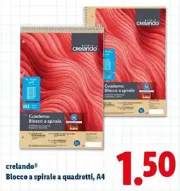 Lidl crelando offerta