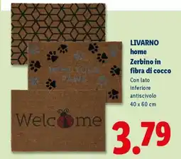 Lidl LIVARNO home Zerbino in fibra di cocco offerta