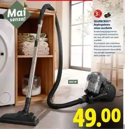 Lidl SILVERCREST Aspirapolvere senza sacchetto offerta