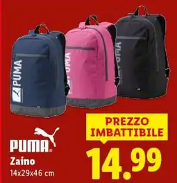 Lidl PUMA Zaino offerta