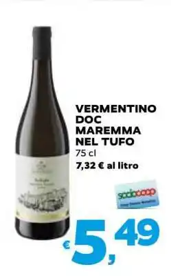 Coop VERMENTINO DOC MAREMMA NEL TUFO offerta