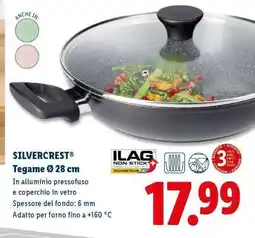 Lidl SILVERCREST Tegame Ø 28 cm offerta