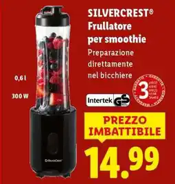 Lidl SILVERCREST Frullatore per smoothie offerta