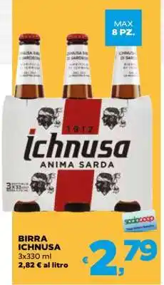 Coop BIRRA ICHNUSA offerta