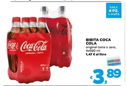 Coop Bibita Coca-Cola offerta