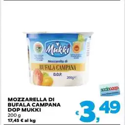 Coop MOZZARELLA DI BUFALA CAMPANA DOP MUKKI offerta