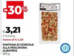 Coop FANTASIA DI VONGOLE ALLA PESCATORA ALBATROS offerta