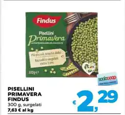Coop Pisellini Primavera Findus offerta