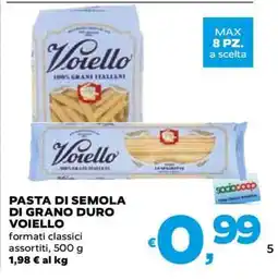 Coop PASTA DI SEMOLA DI GRANO DURO VOIELLO offerta