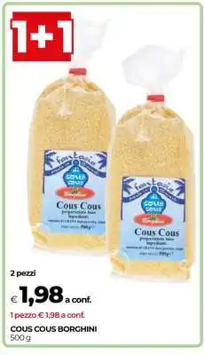 Coop COUS COUS BORGHINI offerta