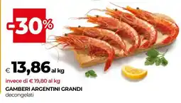 Coop GAMBERI ARGENTINI GRANDI offerta