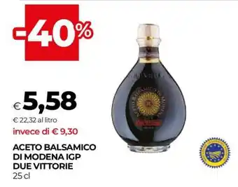 Coop Aceto Balsamico di Modena IGP Due Vittorie offerta