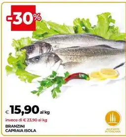 Coop BRANZINI CAPRAIA ISOLA offerta