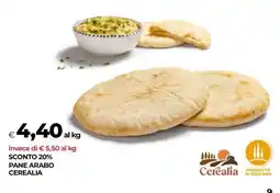 Coop PANE ARABO CEREALIA offerta