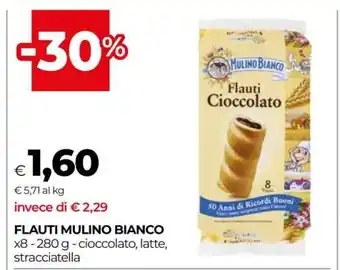 Coop Flauti Mulino Bianco offerta