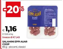 Coop SALAMINI EPPI AUAR COOP offerta