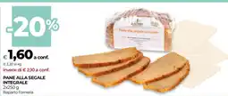 Coop PANE ALLA SEGALE INTEGRALE offerta