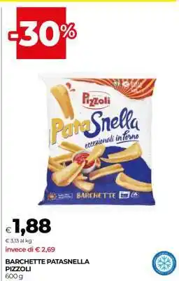 Coop Barchette Patasnella Pizzoli offerta