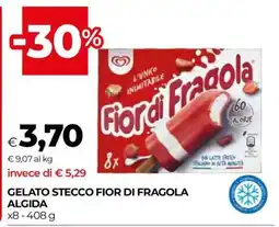 Coop GELATO STECCO FIOR DI FRAGOLA ALGIDA offerta
