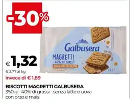 Coop Biscotti Magretti Galbusera offerta