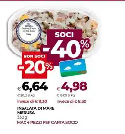 Coop INSALATA DI MARE MEDUSA offerta