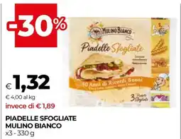 Coop PIADELLE SFOGLIATE MULINO BIANCO offerta
