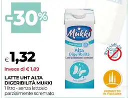 Coop LATTE UHT ALTA DIGERIBILITÀ MUKKI offerta