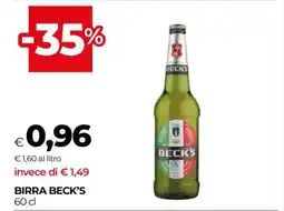 Coop Birra Beck's offerta