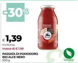 Coop PASSATA DI POMODORO BIO ALCE NERO offerta