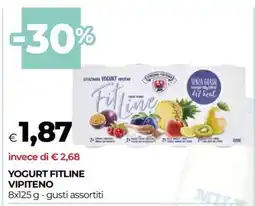 Coop Yogurt Fitline Vipiteno offerta