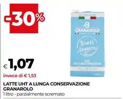 Coop LATTE UHT A LUNGA CONSERVAZIONE GRANAROLO offerta