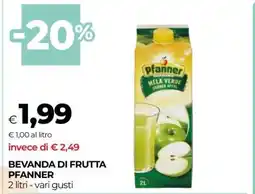 Coop BEVANDA DI FRUTTA PFANNER offerta