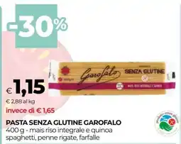 Coop Pasta Senza Glutine Garofalo offerta