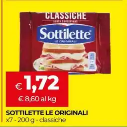 Coop Sottilette Le Originali offerta