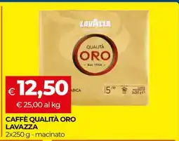 Coop Caffè Qualità Oro Lavazza offerta
