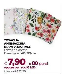 Coop TOVAGLIA ANTIMACCHIA STAMPA DIGITALE offerta
