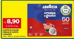 Coop CAFFÈ IN CIALDE CREMA E GUSTO LAVAZZA offerta