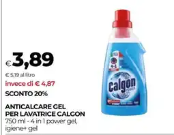Coop Anticalcare Gel per Lavatrice Calgon offerta
