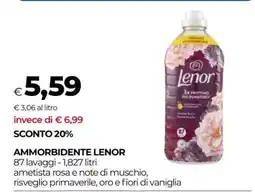 Coop Ammorbidente Lenor offerta