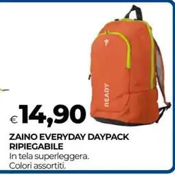 Coop ZAINO EVERYDAY DAYPACK RIPIEGABILE offerta