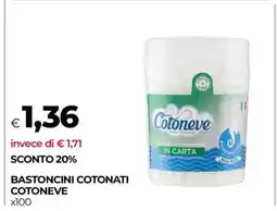 Coop BASTONCINI COTONATI COTONEVE offerta