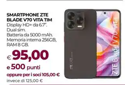 Coop SMARTPHONE ZTE BLADE V70 VITA TIM offerta